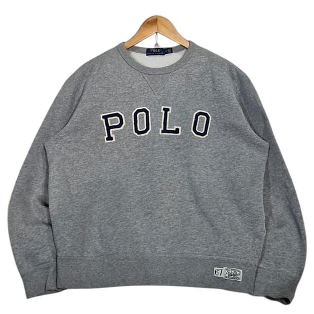 폴로 랄프로렌 레터링 맨투맨