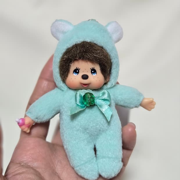 몬치치 탄생석 8월 키링