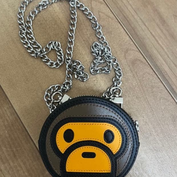 Bape 베이프 마일로 페이스 미니 숄더백 블랙