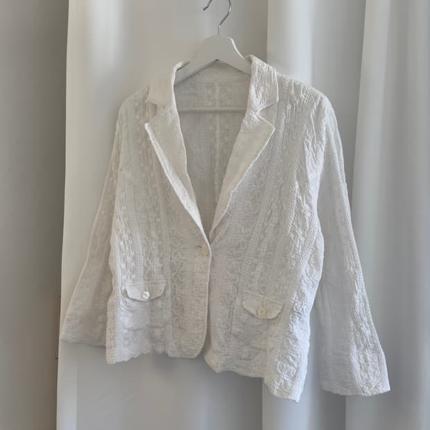 [vtg] punching shirt jacket