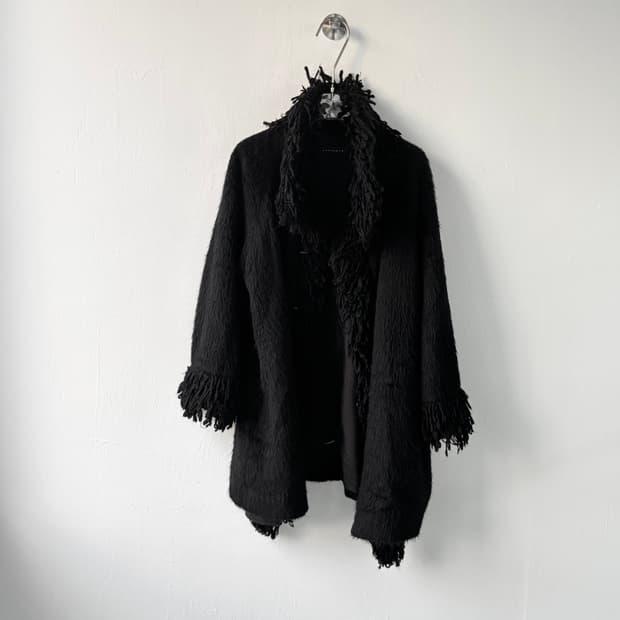 유르겐 렐 헤어리 퍼 코트