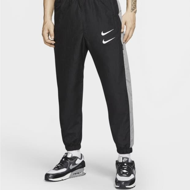 [33]나이키 NSW 더블 스우시 우븐 팬츠