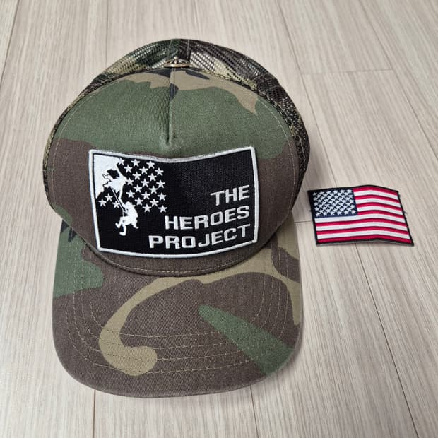 크롬하츠 히어로즈 카모 메쉬캡 (스크롤버전)