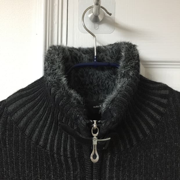 Male & Co 투웨이 집업 가디건