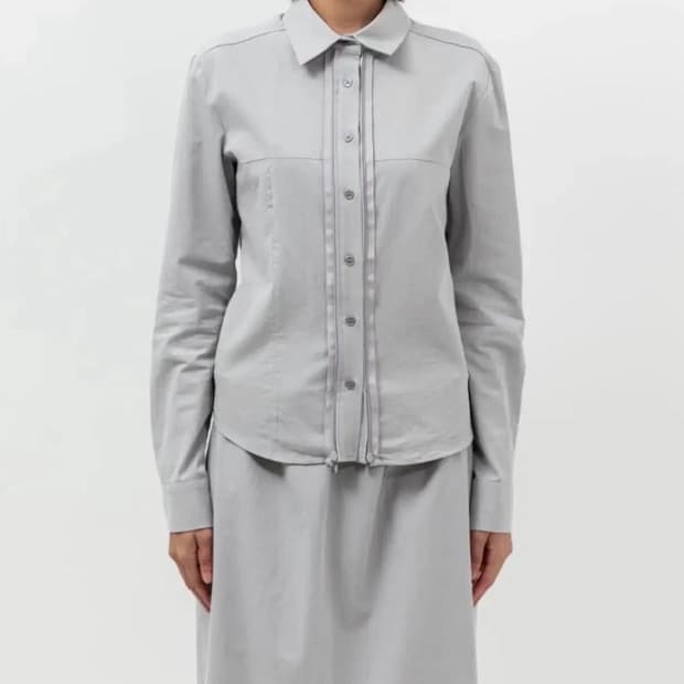 에옹쓰 오리가미 셔츠 그레이