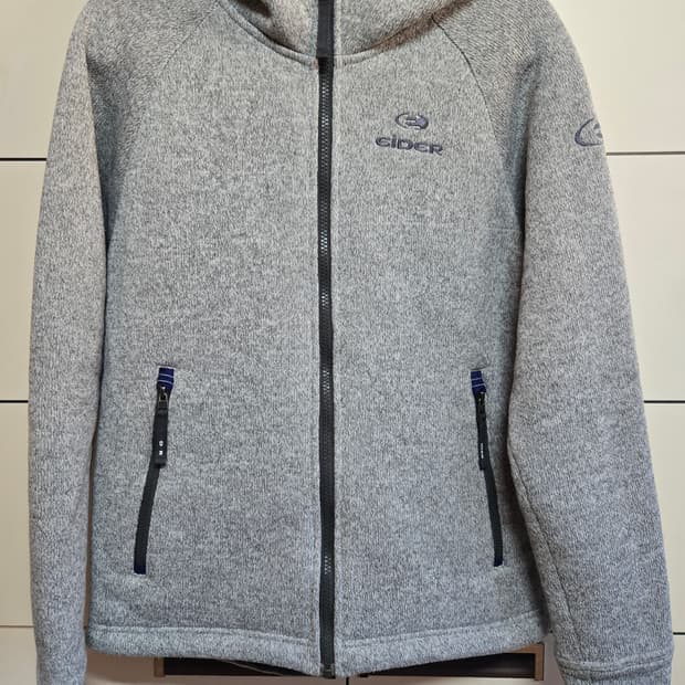 아이더 남성 기모 플리스 후드 집업