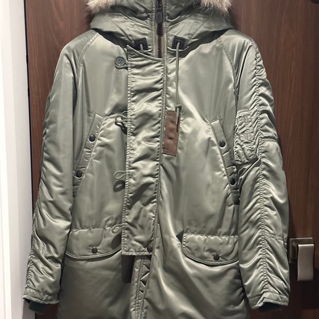 리얼맥코이 N3B 파카 사이즈 L