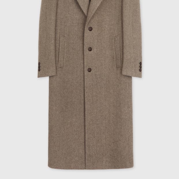 타일레 25FW 싱글 브레스티드 코트
