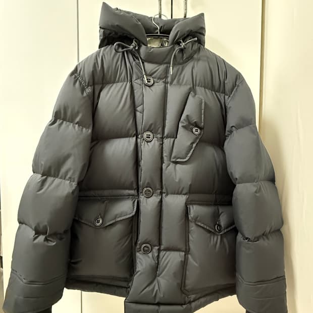 [급처] 이스트로그 라프 다운 파카 블랙 M사이즈