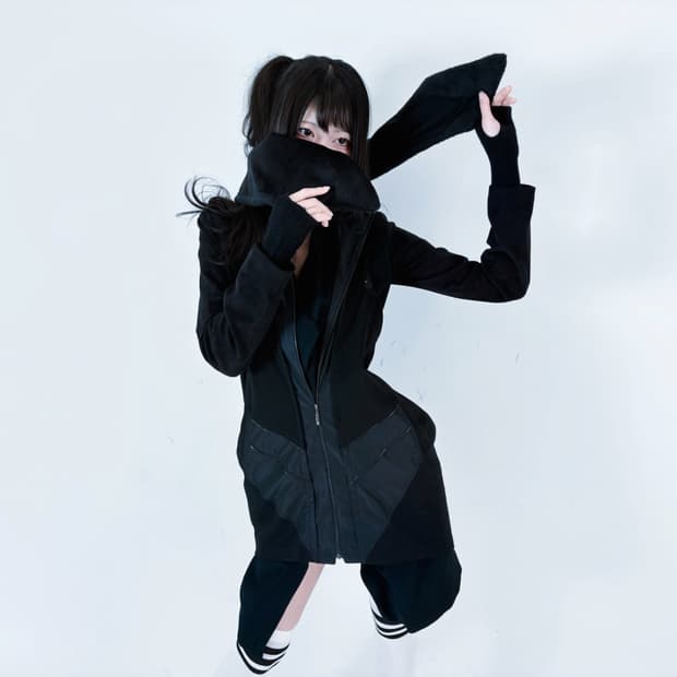 Custom🐾)B-sword ninja black set