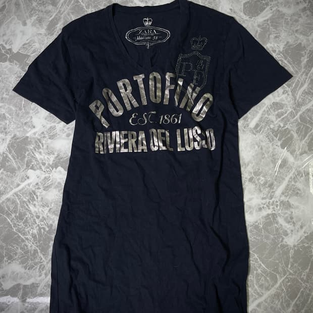 y2k v neck sleeve t