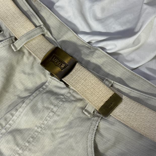 리바이스 캔버스 벨트