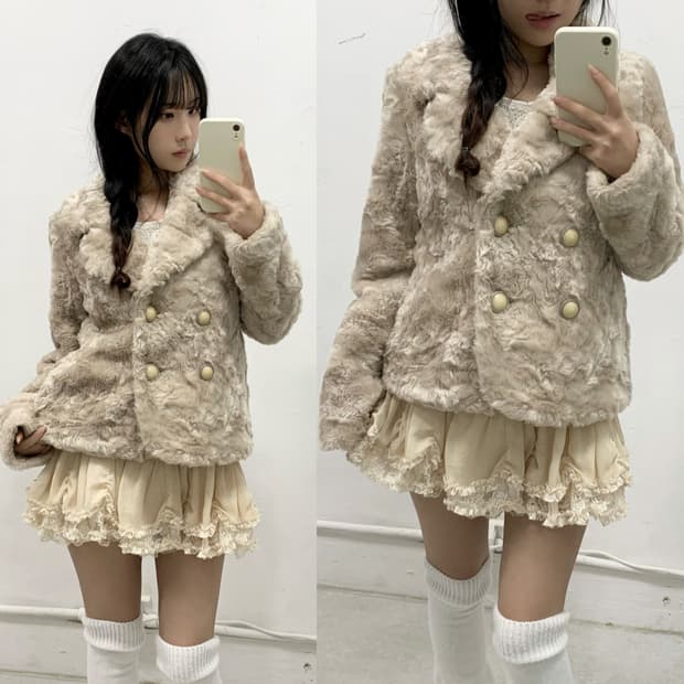 [SORRIDERE] 소리데레 갸루 퍼 자켓