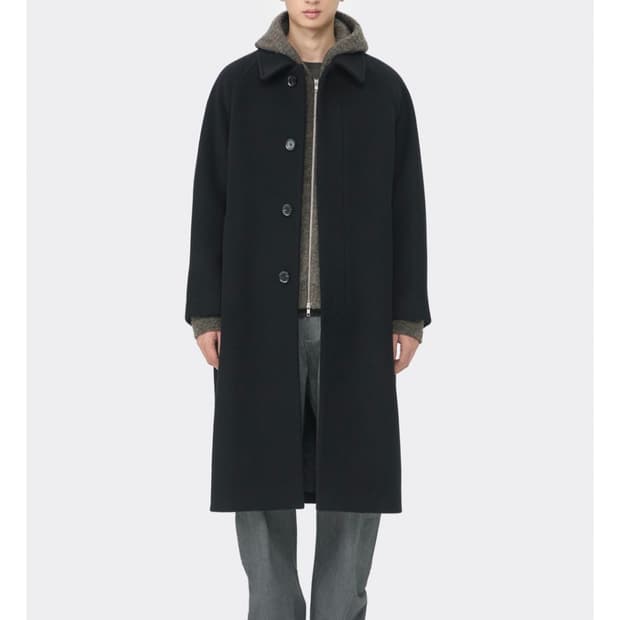 25FW 커스텀멜로우 캐시미어 오버사이즈 발마칸코트