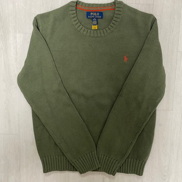 폴로 랄프로렌 니트 풀오버 그린 새상품
