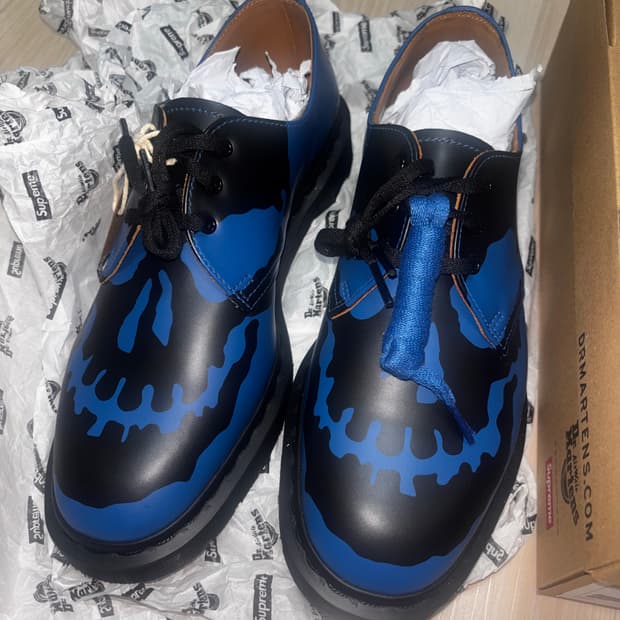 닥터마틴 슈프림 1461 블루 270