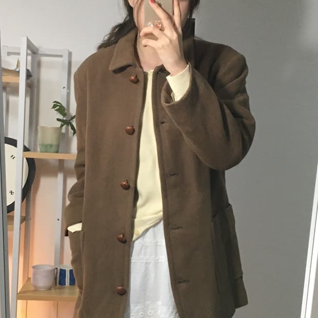 Modemoislle nonnon 브라운 코트
