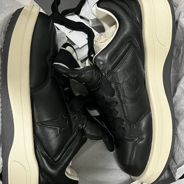 (290) 컨버스 x 다크쉐도우 터보웨폰 로우 블랙