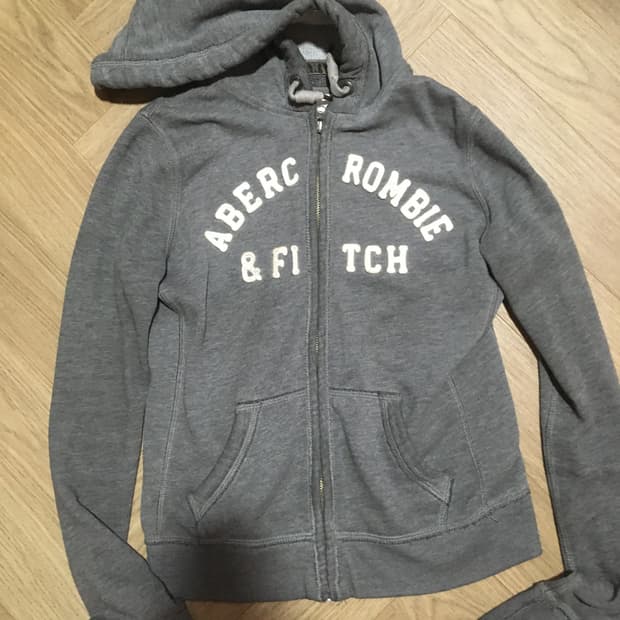 슬림핏 아베크롬비 후드집업