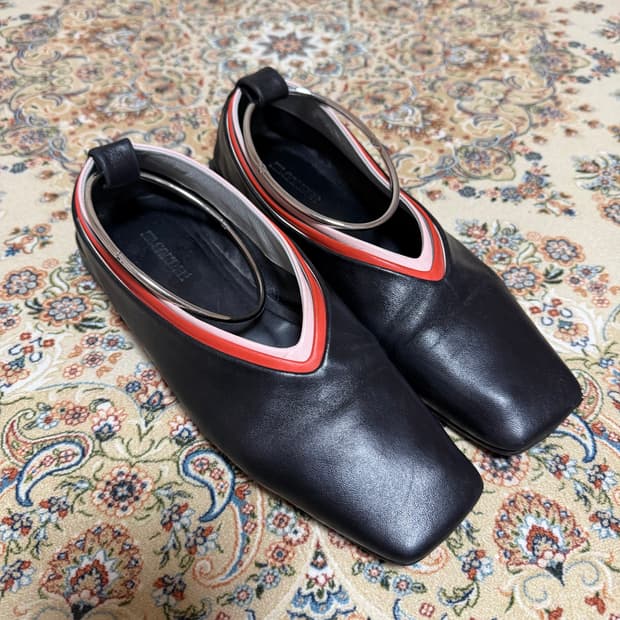 질샌더 jil sander 발레리나 스트랩 슈즈 35