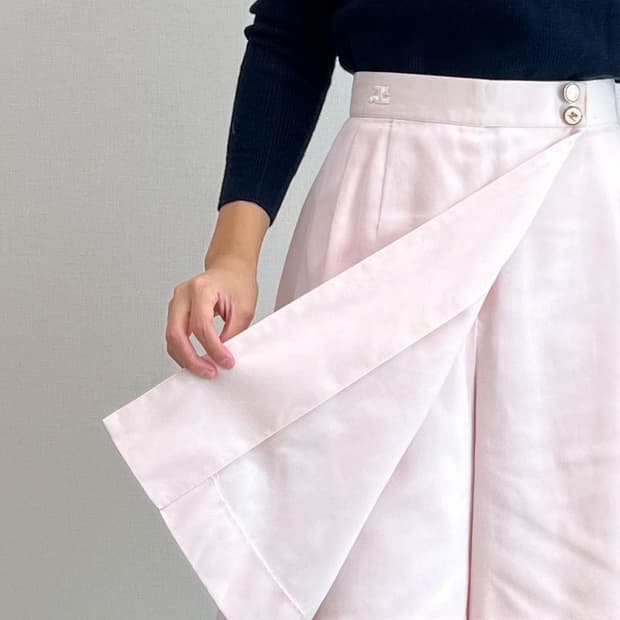 courreges / 꾸레쥬 핑크 치마바지