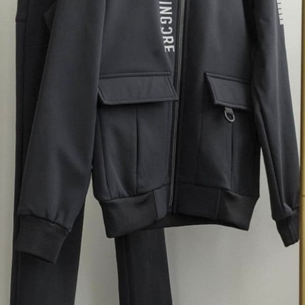 어메이징크리  기모 후드골프 트레이닝 세트