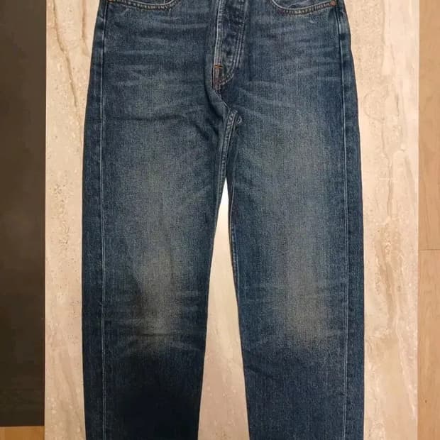 ACNE HEM CUTTED OFF VINTAGE BLUE JEANS