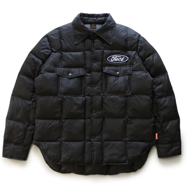 2025 FUCT 패딩 m 새상품 미국 공홈 인증