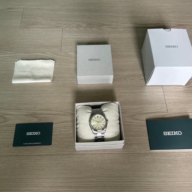 [새상품] 세이코 sbth-007 실버다이얼