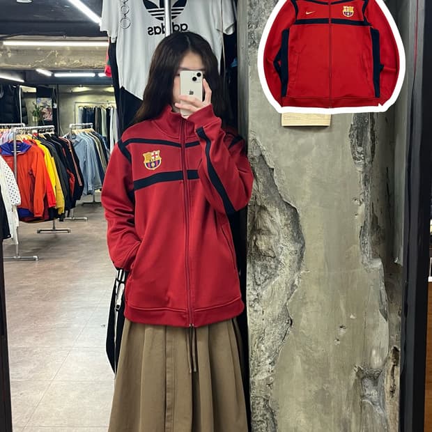 나이키 FC 바르셀로나 져지 레드 M #csz2209