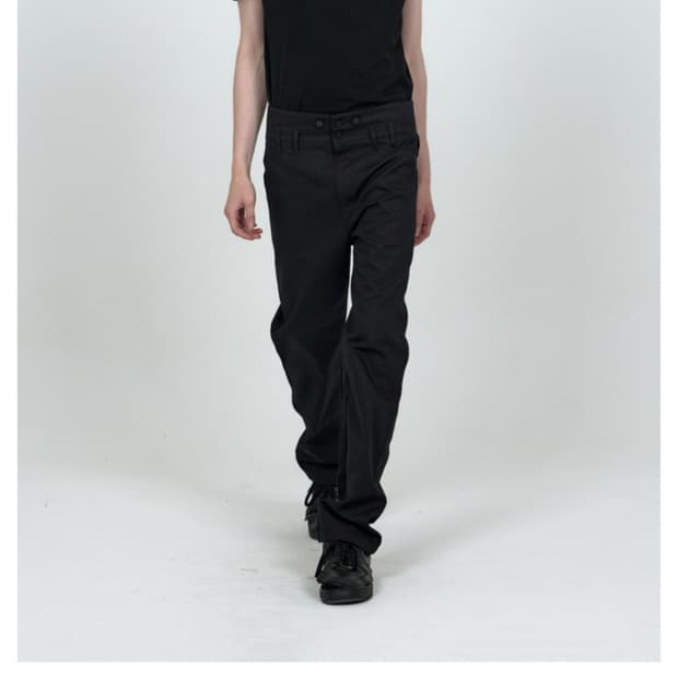 MPa RAISED WAIST PANTS (BLACK) S