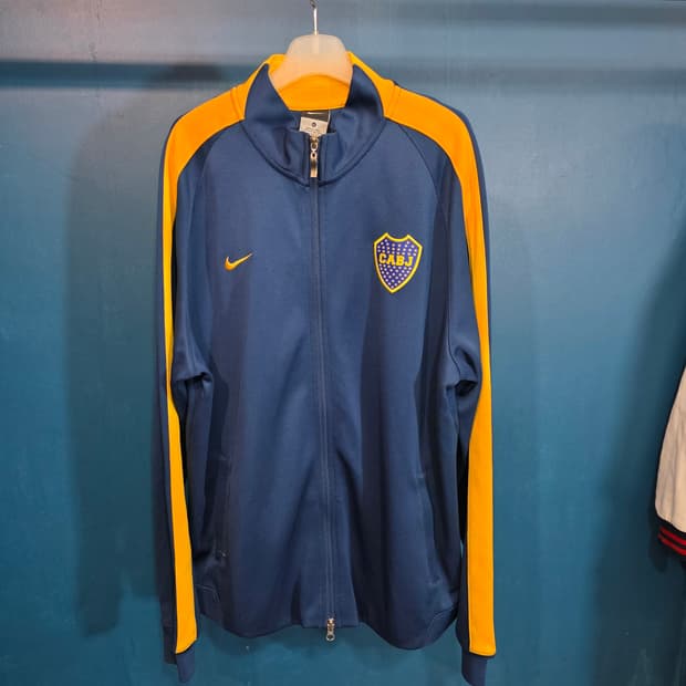 나이키 보카 CABJ 트랙탑 네이비/옐로우 져지 XL