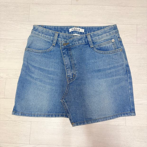 17 스프링 로클 데님 미니 스커트