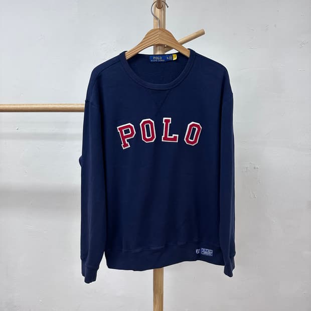 폴로랄프로렌  POLO 기모 맨투맨 티셔츠 XL J28