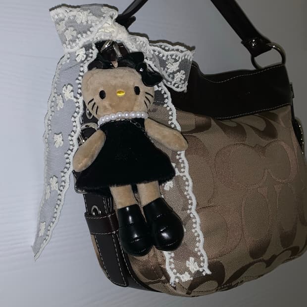 [S급] Coach side belt y2k shoulder bag