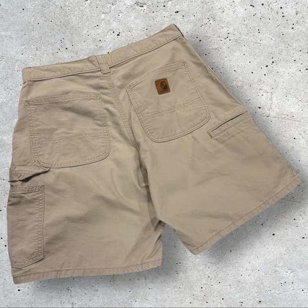 [31] 칼하트 B144 베이지 반바지 워크 팬츠 B763