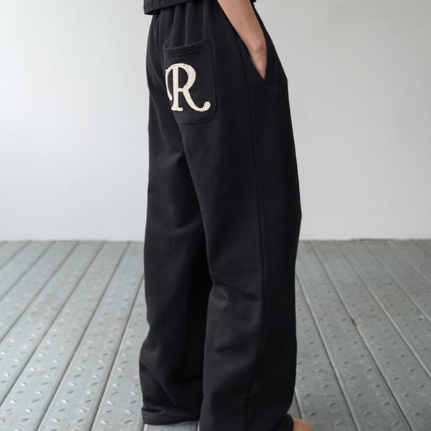 락케이크 Applique R 포켓 조거 팬츠