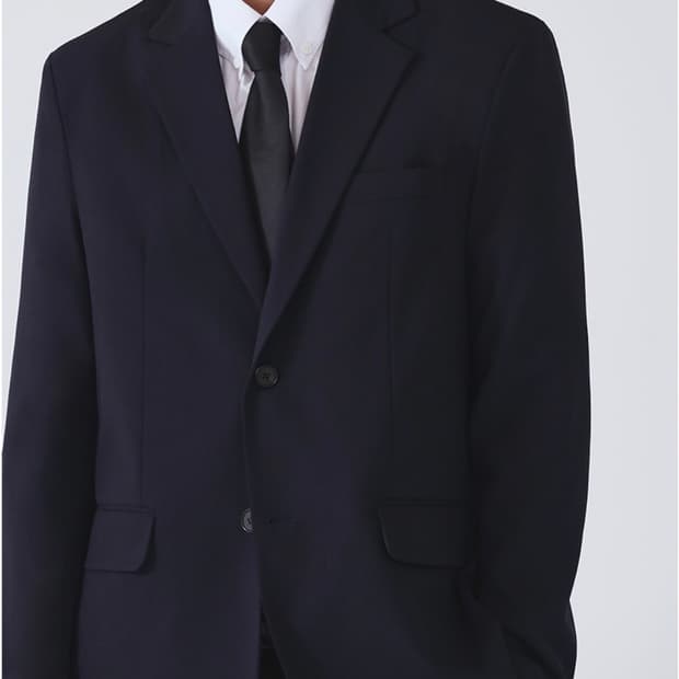 효지 정장 자켓 블레이저 네이비 (2xl)