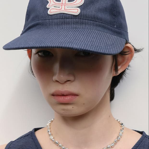 타입서비스 Pached Wide Brim Cap (navy)