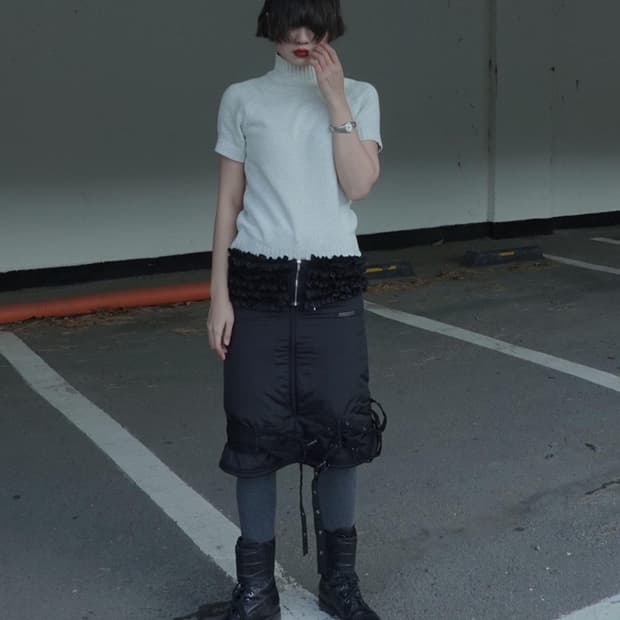 에옹쓰 패디드 스커트 Eonts tirebell padded skirt