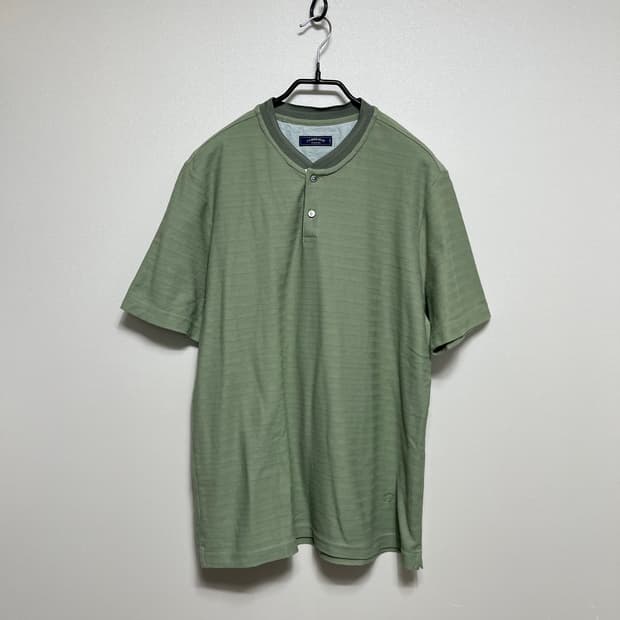 캠브리지멤버스 헨리넥 반팔 티셔츠 105