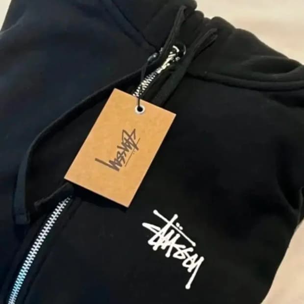 스투시 후드집업 새상품 정품 남녀공용