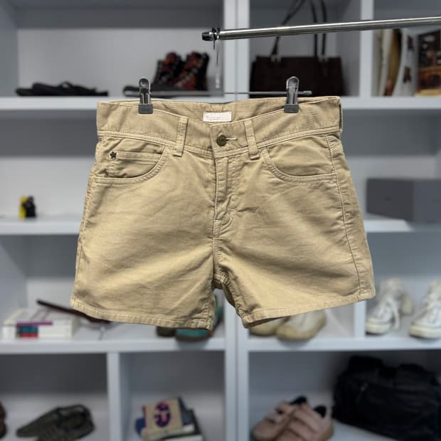 hyphen world gallery x lee 코듀로이 쇼츠