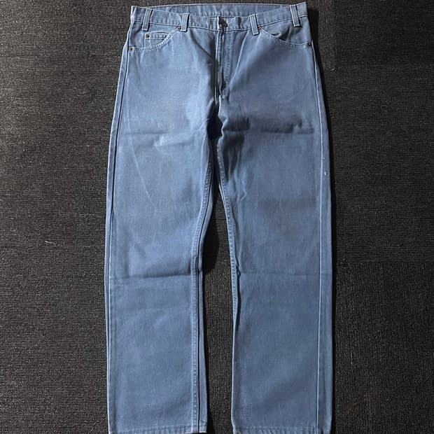 90s Levis 리바이스 505 오렌지탭 라이트블루 청바지 