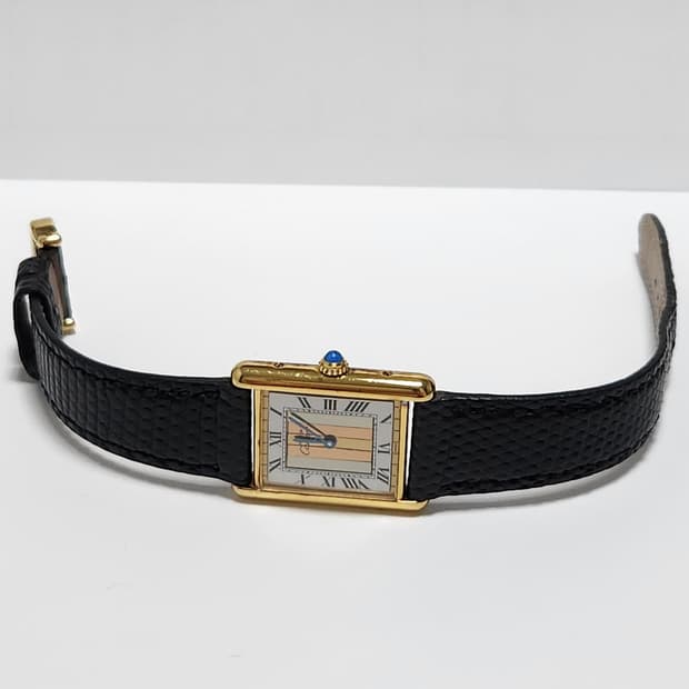 까르띠에 탱크 머스트 트리니티 시계 빈티지 라지 (LM 남여공용)