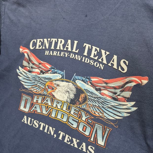 [XL] 00s US Made 할리데이비슨 -49