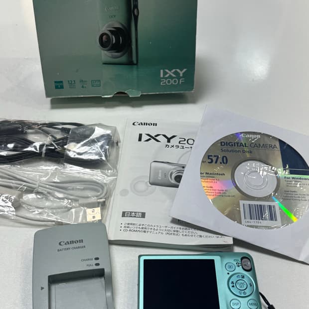 캐논 익서스 105 풀박스 IXY 200F 민트 디카 풀박