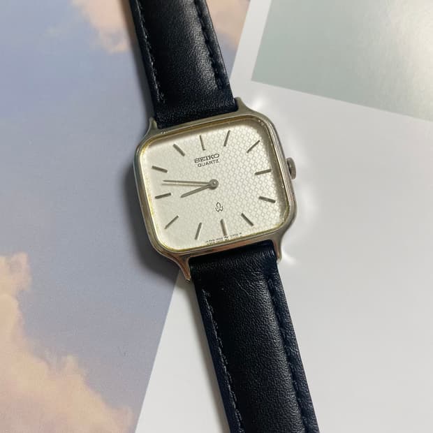 Seiko 스퀘어 쿼츠