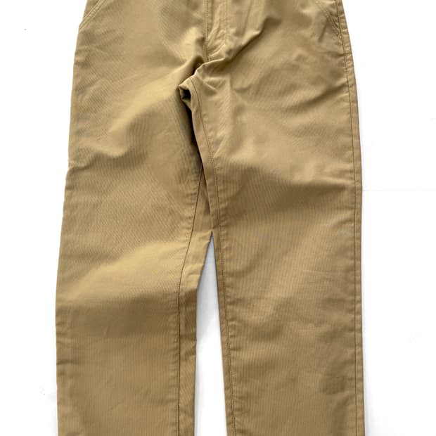 유니폼브릿지 UNIFORM BRIDGE 베이지 코튼 치노 팬츠