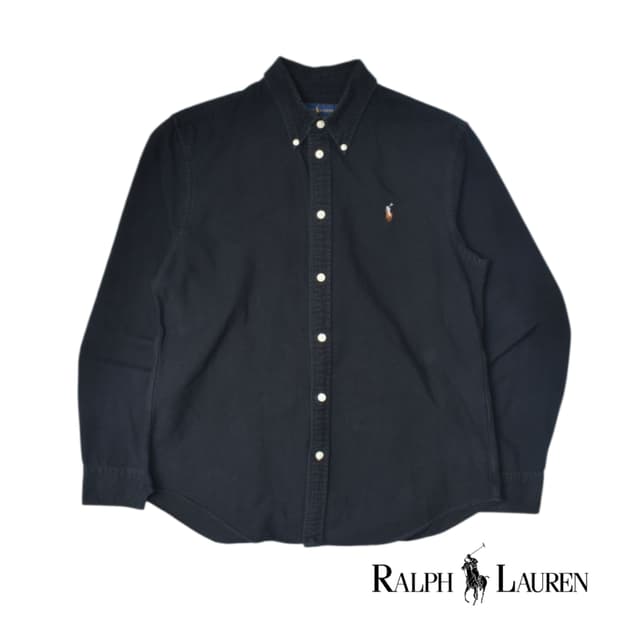 폴로랄프로렌 최신형 큐알라벨 옥스퍼드 셔츠 L